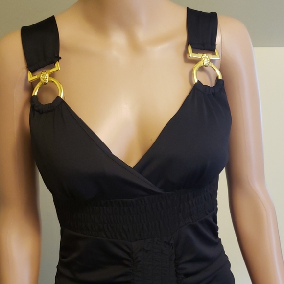 Black bodycon dress - Picture 2 of 6